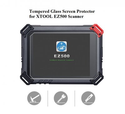 Tempered Glass Screen Protector for XTOOL EZ500 Scan Tool